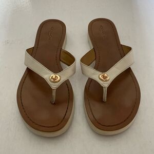 COACH Shelly Women’s Flip Flops Size 9B US